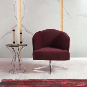 כורסא מעוצבת דגם Bordeaux KB DEISGN אדום